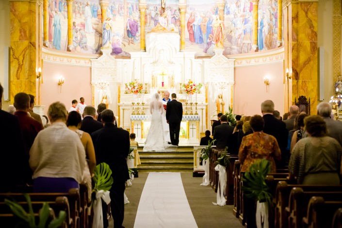 St. Louis Wedding Photography - Catholic Wedding Ceremony at St. Stanislaus Kostka Church
