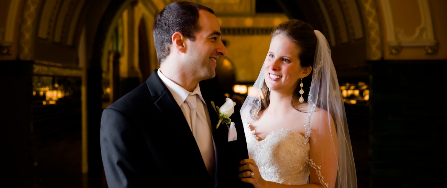 St. Louis Wedding Photography - First Look, Union Station